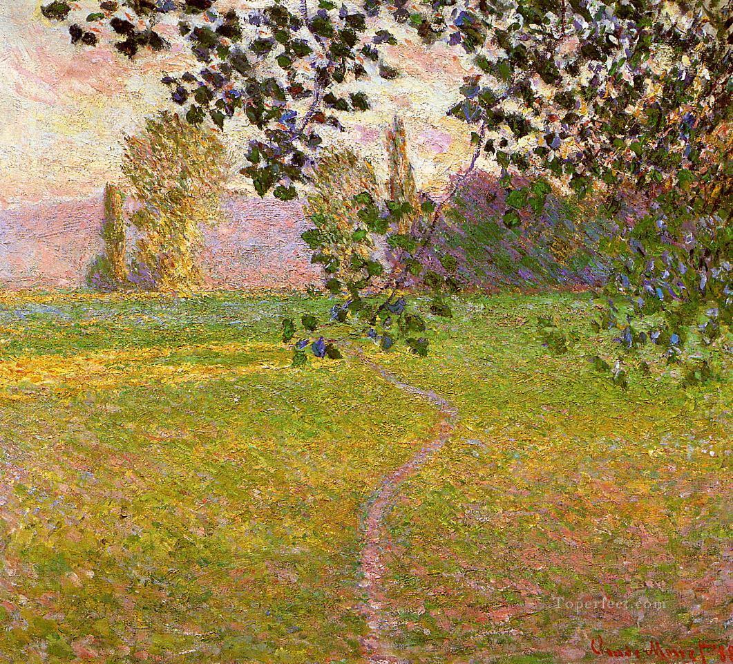Morning Landscape Giverny Claude Monet Oil Paintings